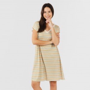 Vestido curto manga fluída... 2