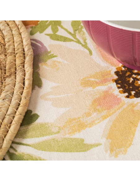 Toalha de mesa anti manchas August natural toalhas-de-mesa