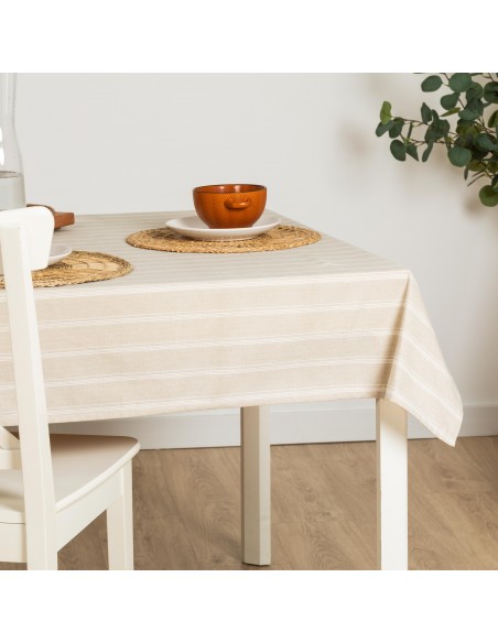 Toalha de mesa anti manchas Raya Holea arena toalhas-de-mesa
