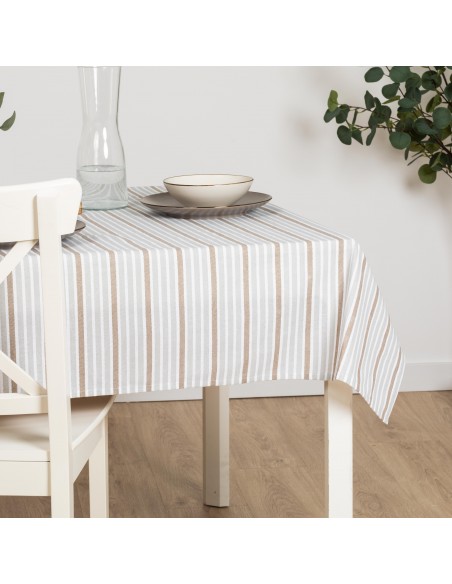 Toalha de mesa anti manchas Raya Guti cinza toalhas-de-mesa