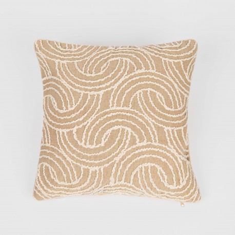 Almofada algodão Midsommar natural 45x45 almofadas-decorativas-estampados