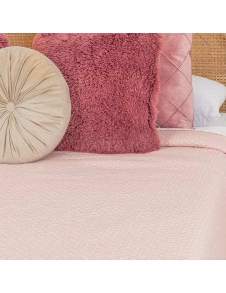 Colcha duplo tecido jacquard Malha colchas-e-edredoes