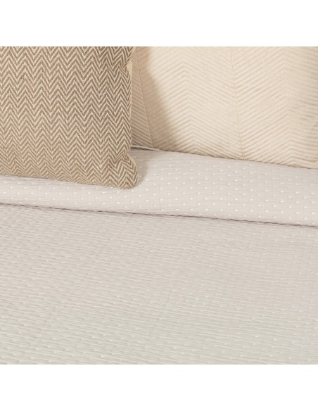 Colcha duplo tecido jacquard Malha colchas-e-edredoes