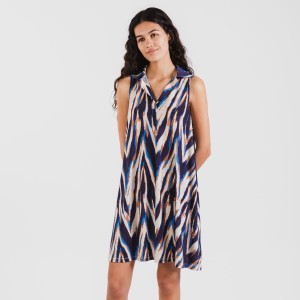 Vestido curto com gola e... 2