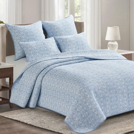 Colcha duplo tecido jacquard Grecia colchas-jacquard