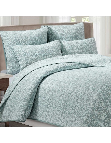 Colcha duplo tecido jacquard Grecia colchas-jacquard