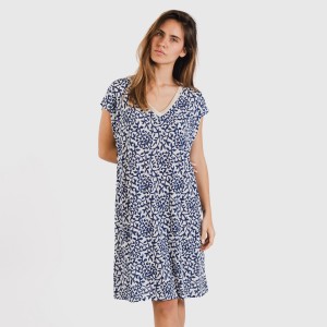 Vestido curto manga fluída... 2