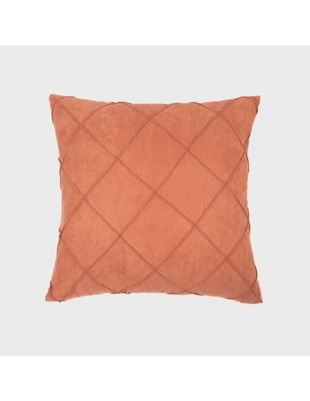 Almofada New Rombo camurça Ante lisa 50x50cm almofadas