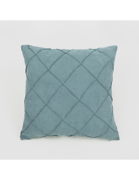 Almofada New Rombo camurça Ante lisa 50x50cm almofadas