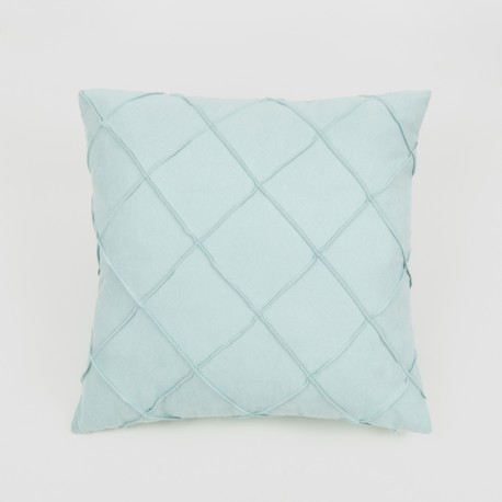 Almofada New Rombo camurça Ante lisa 50x50cm almofadas