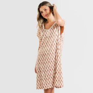 Vestido curto manga fluída... 2