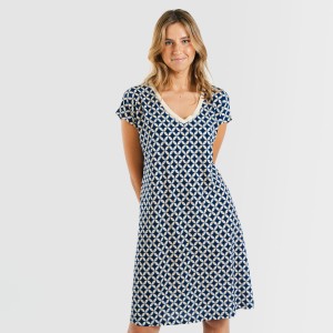 Vestido curto manga fluída... 2