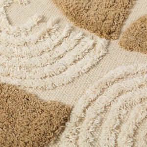 Tapete algodão Zafra natural 2