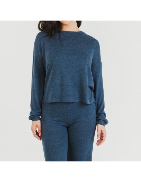 Pijama angorina liso roupa-para-estar-por-casa