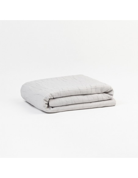 Colcha duplo tecido jacquard Raya Londres colchas-e-edredoes