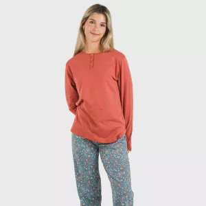 Pijama algodão Campiña cor... 2