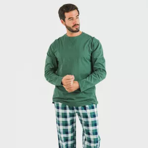 Pijama homem flanela Cuadro... 2