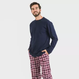 Pijama homem flanela Cuadro... 2
