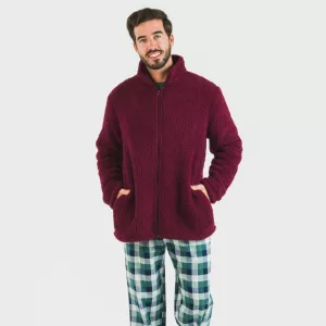 Casaco sherpa homem lisa 2