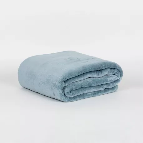 Manta veludo lisa 500gr mantas