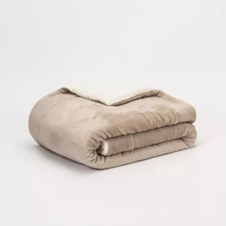 Manta velvet sherpa lisa mantas