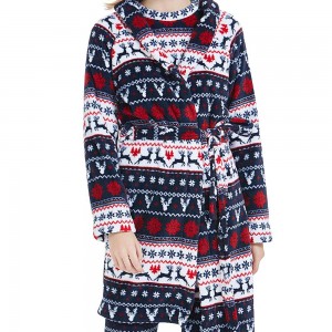 Roupão coral veados... 2