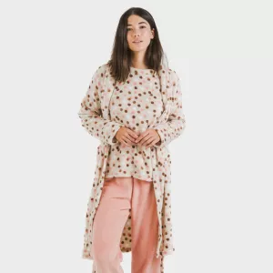 Roupão coral Janice pêssego 2