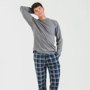 Pijama homem flanela Cuadro...