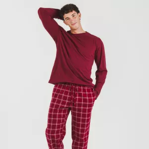 Pijama homem flanela Cuadro...