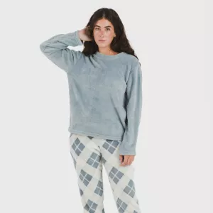 Pijama coral Cuadro Guima...