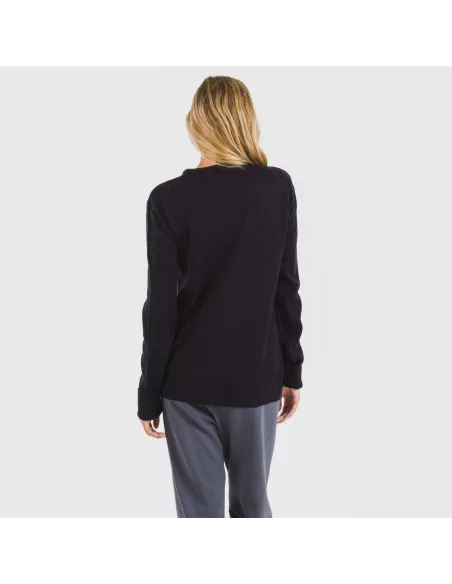 Camisola Jersey mulher Snowy azul marinho jersey