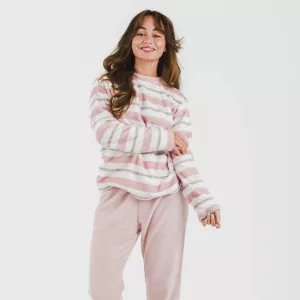 Pijama coral Raya Wilma rosa 2