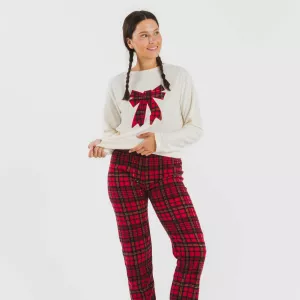 Pijama polar Lazo vermelho 2