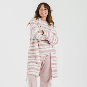 Roupão coral Raya Wilma rosa