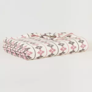 Manta coral Casimira malva