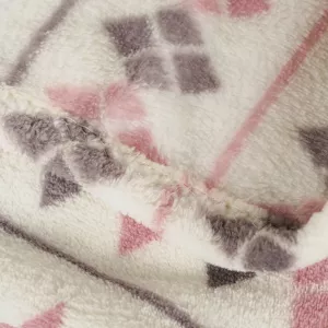 Manta coral Casimira malva 2