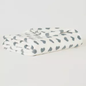 Manta coral Praga azul