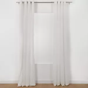 Cortina transparente algodão 2