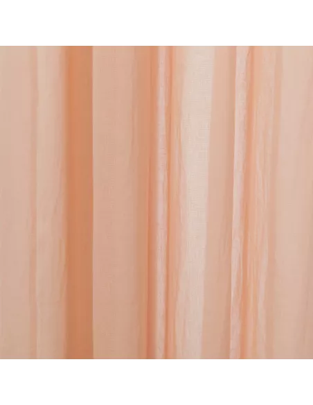 Cortina transparente algodão cortinas-e-estores
