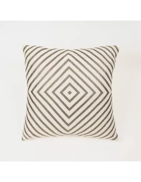 Almofada algodão Diamante lisa 45x45 almofadas