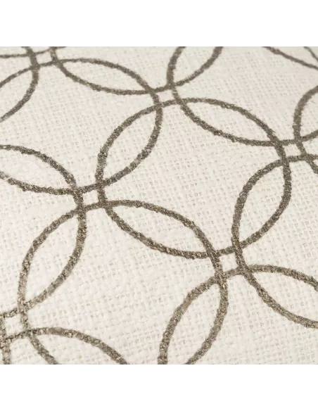 Almofada algodão Circulo lisa 45x45 almofadas