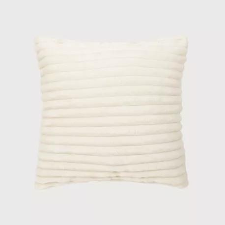 Almofada Pana pelo Raya lisa 45x45 almofadas