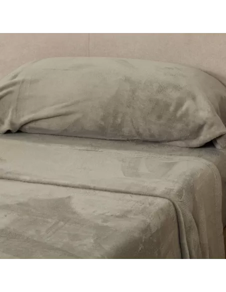 Jogo de lençóis veludo liso cama-90