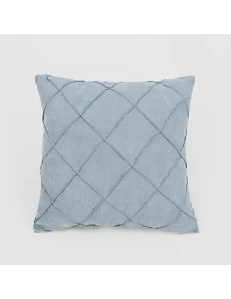 Almofada New Rombo camurça Ante lisa 50x50cm almofadas