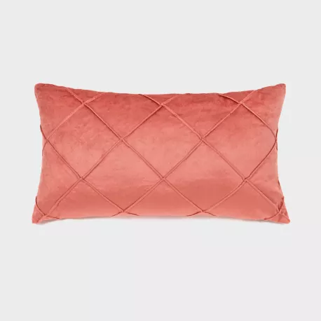 Almofada retangular 30x50 New Rombo veludo lisa almofadas