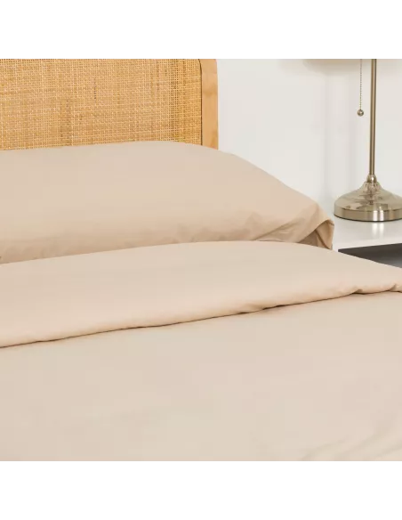Capa de edredão algodão percal cama-90