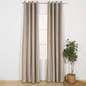 Cortina veludo algodão 2