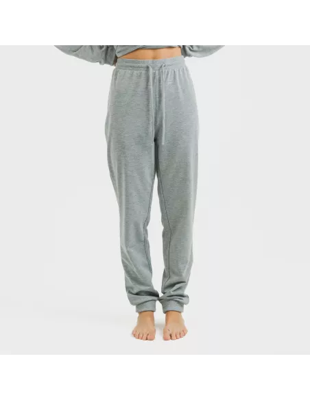 Calças compridas básicas desportivas mulher roupa-para-estar-por-casa