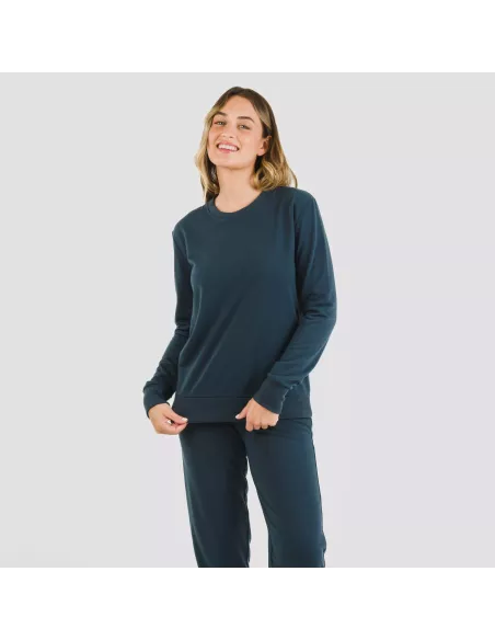 Camisola básica desportiva mulher roupa-para-estar-por-casa