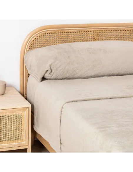 Jogo de lençóis veludo liso cama-90